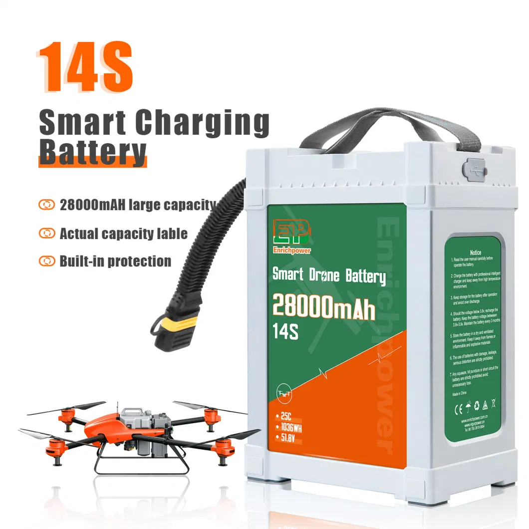 Custom Drone Power Module 51,8V Baterai Penerbangan Drone AC-DC Module 0