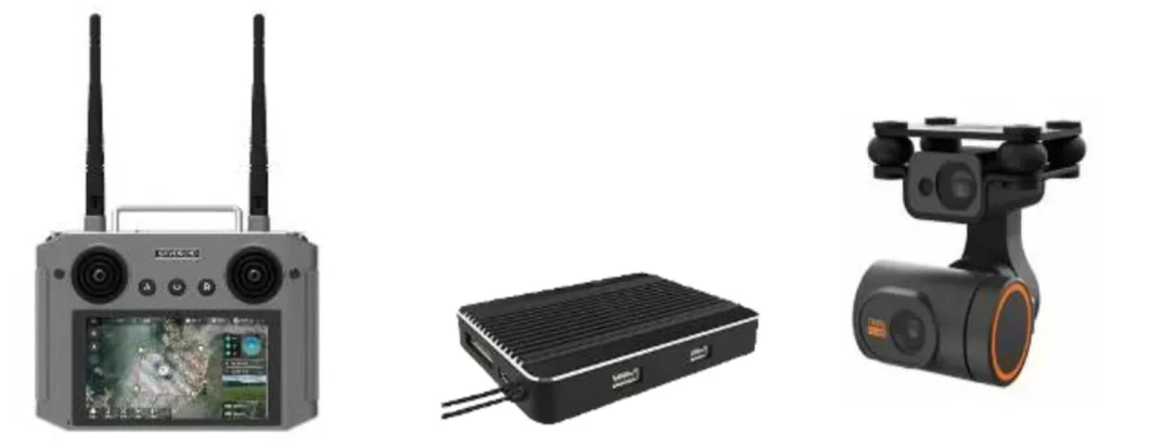 MYUAV Mtow 50kg Tethered Drone Powered by Tether Power Station Drone Beban Besar 3