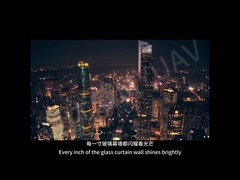 DJI FlyCart 30 tinggi Pembersihan bangunan Sistem drone terikat