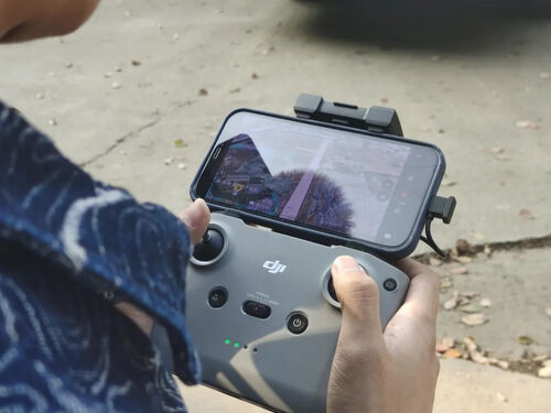 berita perusahaan terbaru tentang Binhu: Drone "di tugas", sehingga polusi tidak memiliki tempat untuk bersembunyi!