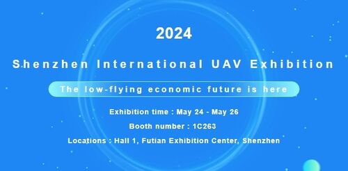 berita perusahaan terbaru tentang Undangan untuk pameran Myuav Technology Tethered drone
