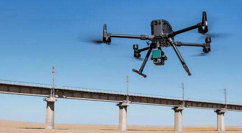 berita perusahaan terbaru tentang Drone dalam industri konstruksi