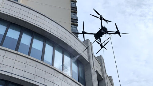 berita perusahaan terbaru tentang [MYUAV bangunan pembersihan drone] Ground power dan air supply program analisis
