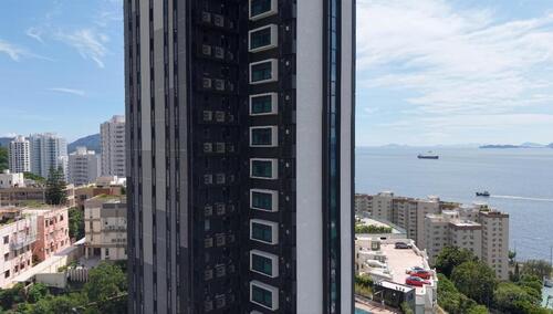 berita perusahaan terbaru tentang MYUAV drone tali ganda membersihkan dinding tirai kompleks Duoli Garden di Hong Kong secara efisien, dan pembersihan ramah lingkungan diterima dengan baik