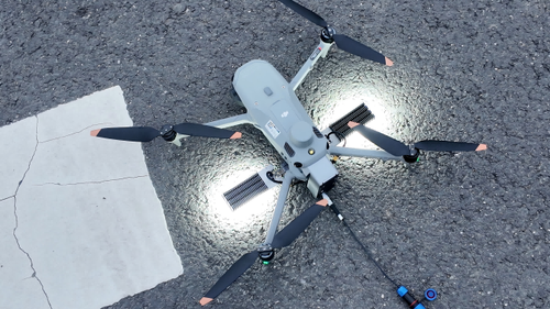berita perusahaan terbaru tentang Arrive Light, Illuminate Instantly | Field Application of the DJI M4 Tethered Lighting System