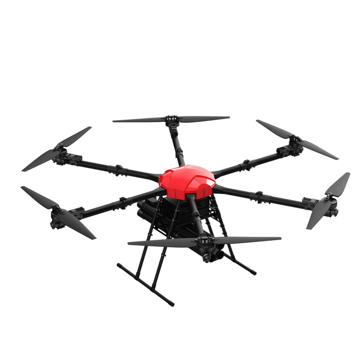 H60 Drone Pemadam Kebakaran Darurat Maks 60kg Beban Dengan Pemadam ...