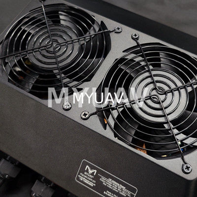 Stasiun Tenaga Drone Udara 15kW 6.36Kg Airborne DC Power 96% Efisiensi