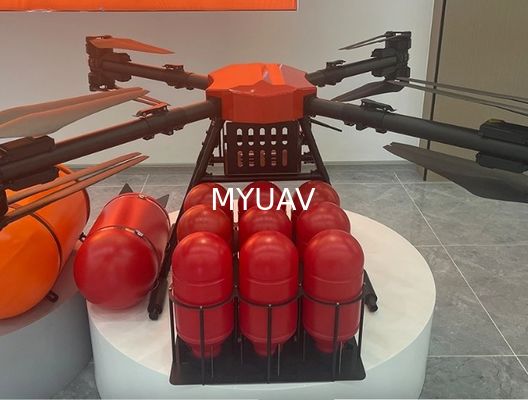 MYUAV Tethered Drone Water Based Fire Bomb (25KG) Untuk penggunaan drone Pemadam kebakaran hutan Pemadam kebakaran