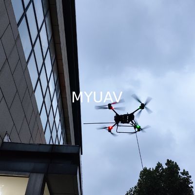 DJI FlyCart 30 50m tinggi Pembersihan bangunan Sistem drone terikat